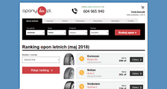 Desktop Screenshot of oponylux.pl